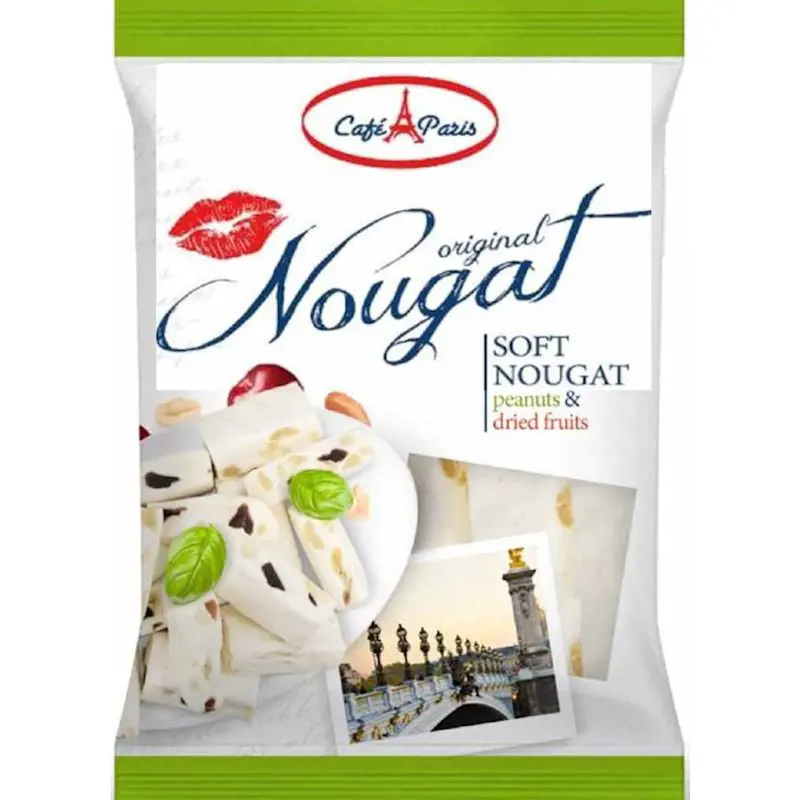 Café Paris Soft Nougat Peanuts & Fruits 168g MHD 24.10.26