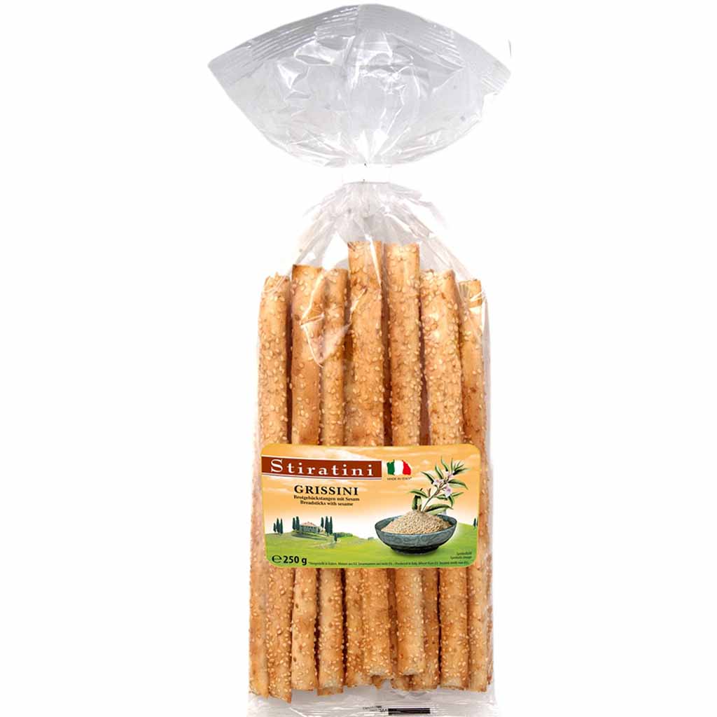Stiratini Grissini mit Sesam 250g