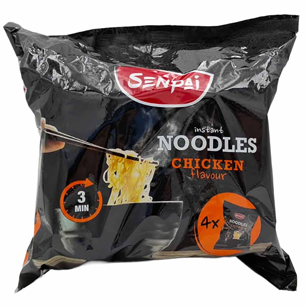 Instant, Nudel, Hähnchen, Geschmack, Paket