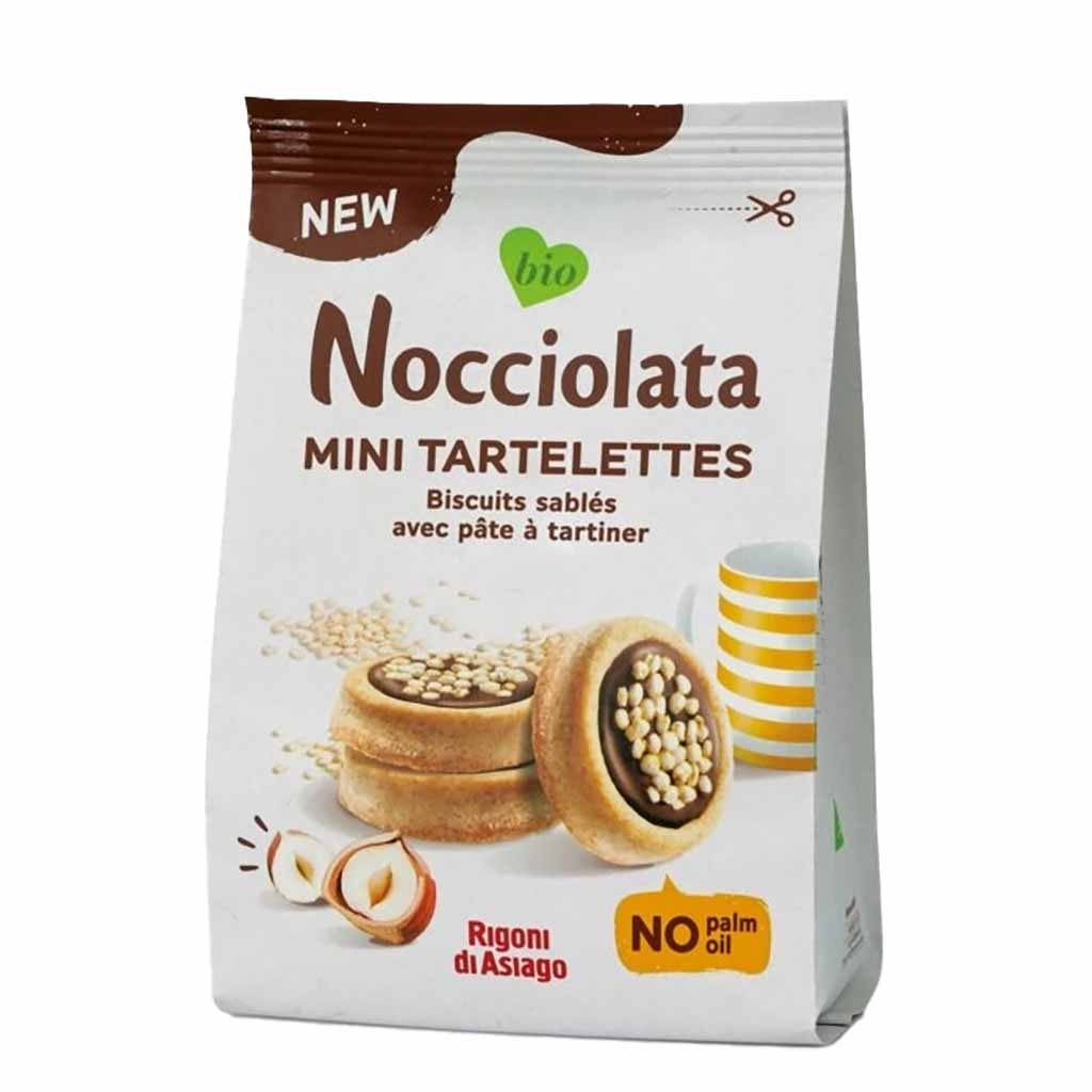 Asiago Rigoni Rigoni di Asiago Nocciolata BIO Mini Tartelettes 250g