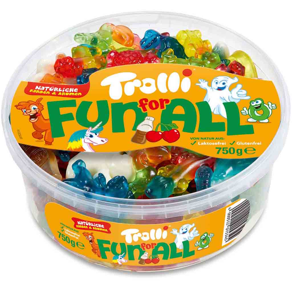 Trolli Fun for All Fruchtgummi Mix 750g