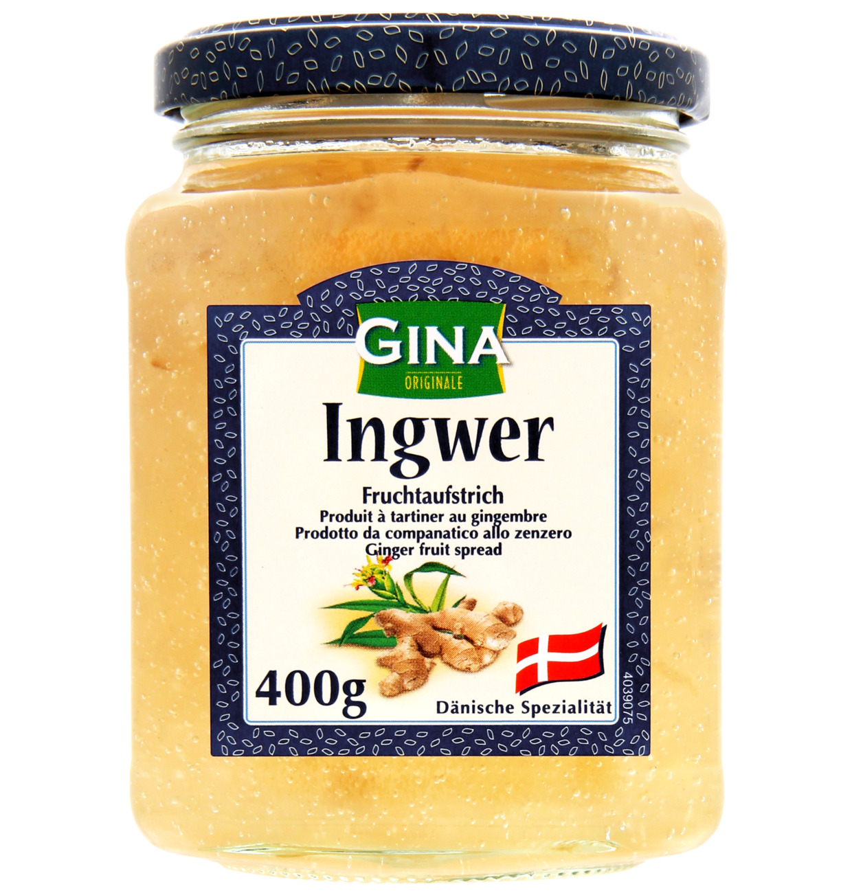 Gina Fruchtaufstrich Ingwer 400g MHD 18.05.28