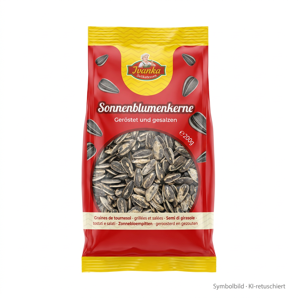 Sonnenblumenkerne, Geröstet, gesalzen, 200 g, Sonnenblumenkerne