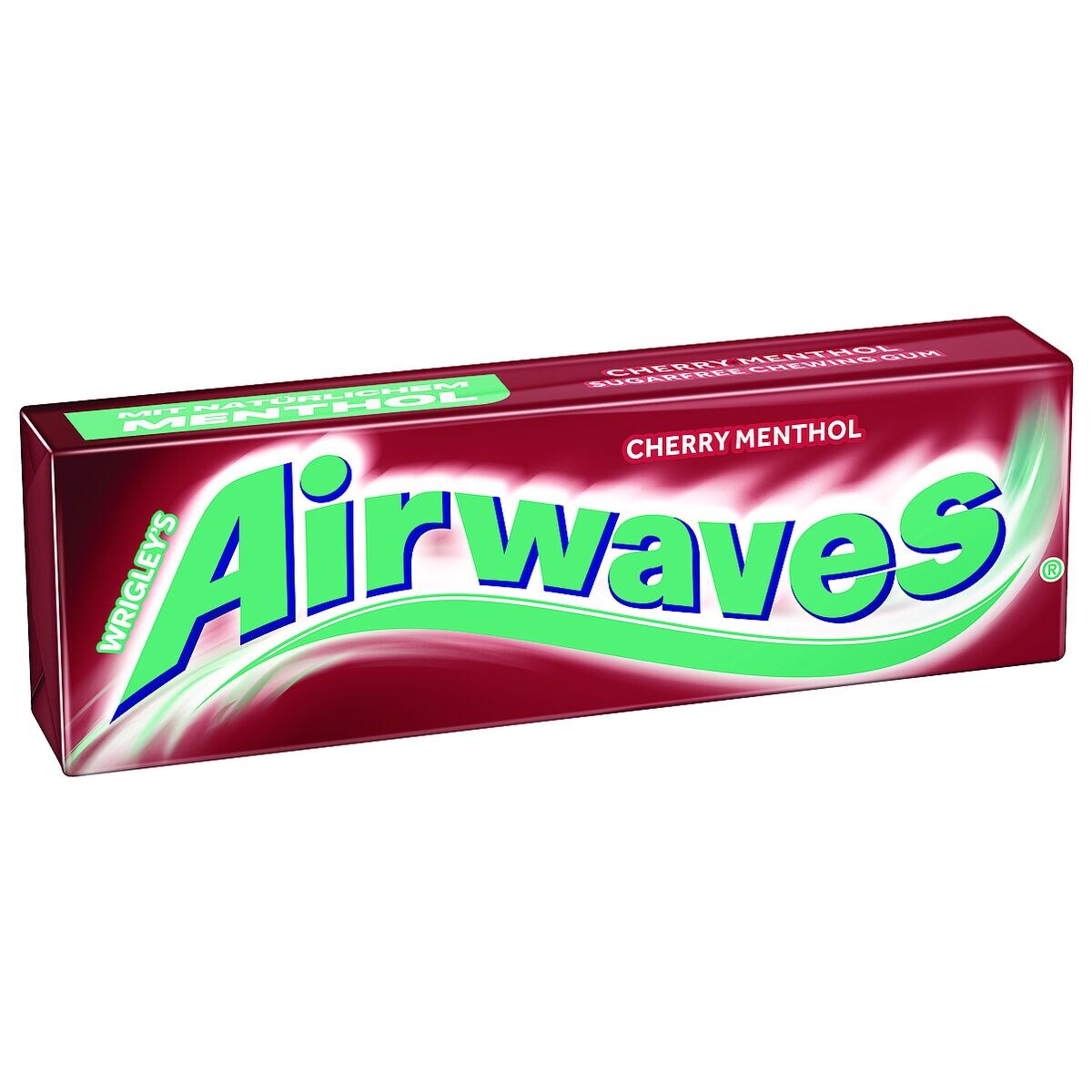 Kaugummi, Cherry Menthol, Minze, Schmalseite, Airwaves
