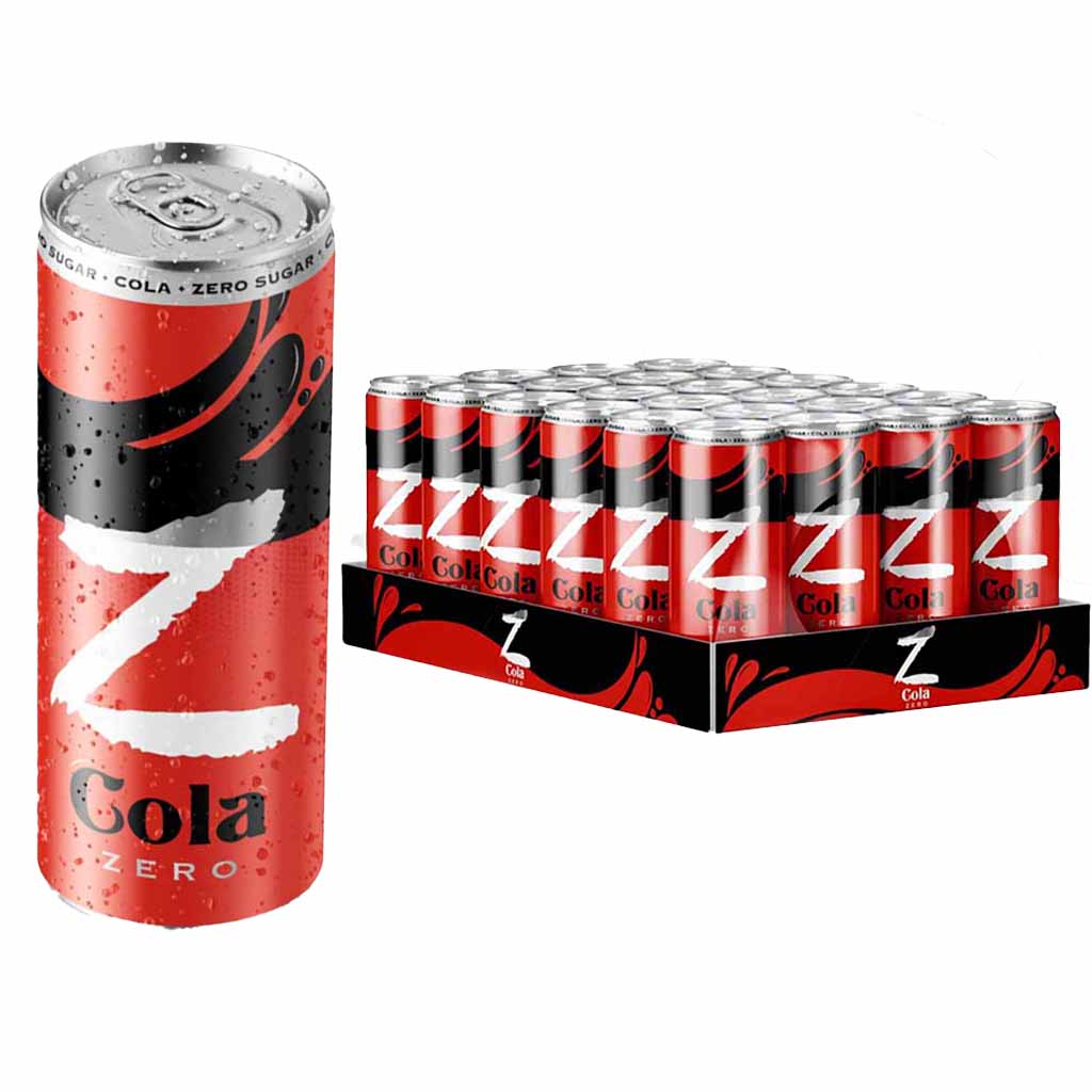 Generation Z Cola Zero DOSE 24 x 330ml = 7,92L MHD 09.11.27