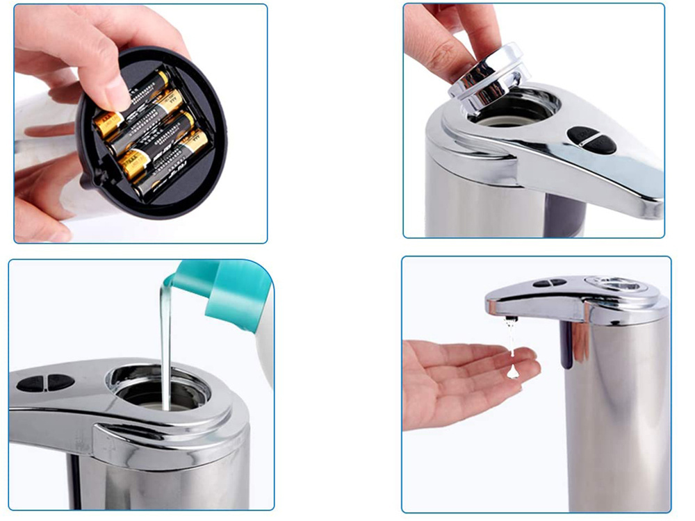 Batterie, Akkus, AA, Batteriehalter, Kapselspender