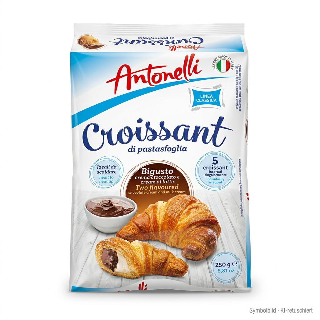 Croissant, Pastasfilo, Krusten, Milchcreme, 250 g