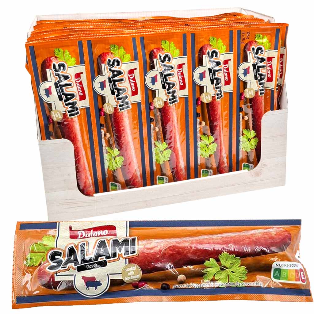 Salami, Wurst, Snack, Fleischware, Glasur