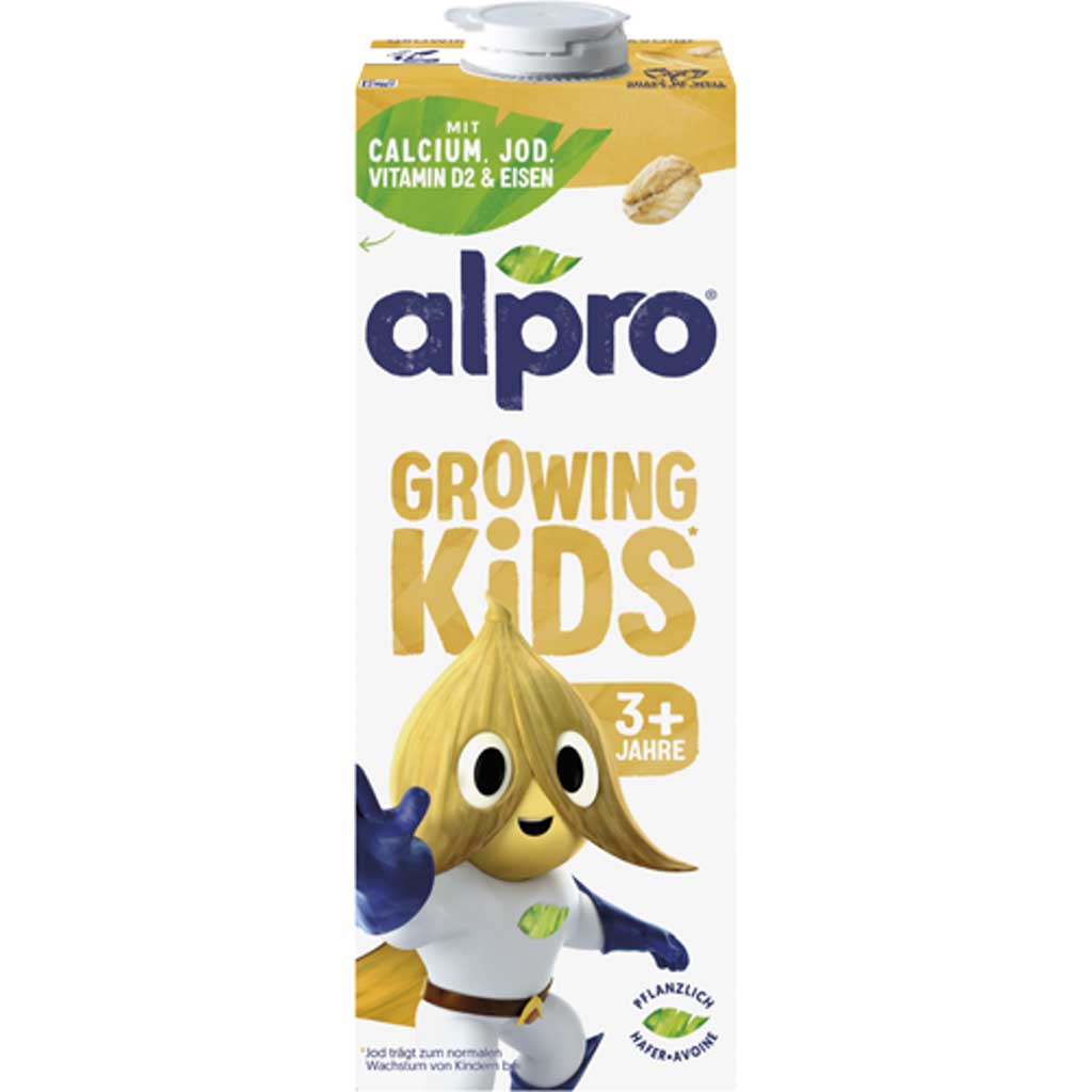 Kinder, Saft, Alpro, Growing Kids, Kartonpackung