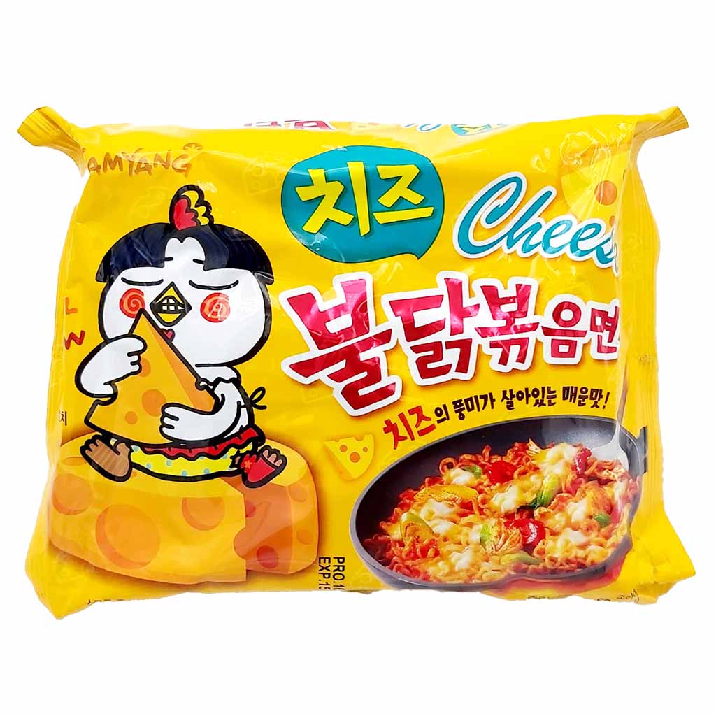 Samyang Buldak hot Chicken Cheese Flavour 140g MHD 12.01.27