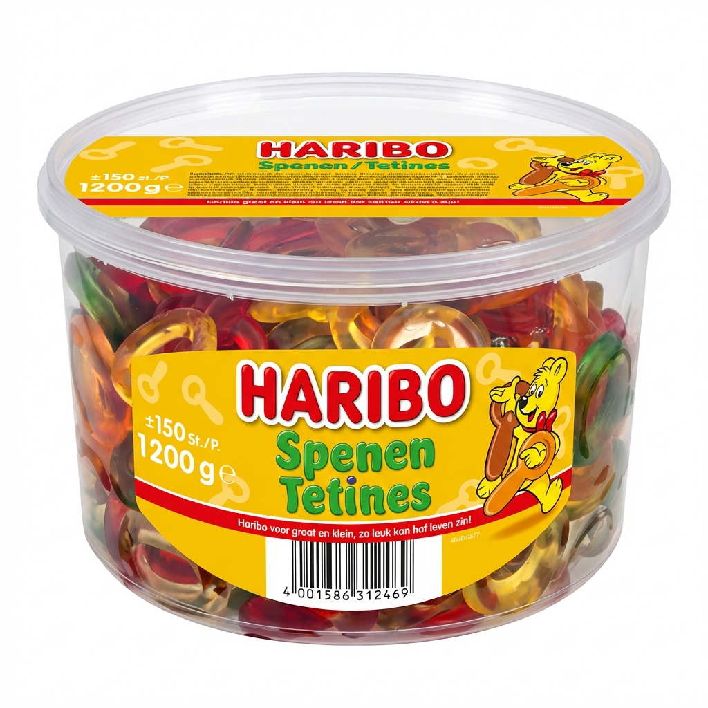 Gummibärchen, Haribo, Süßigkeiten, Tetine, Snackbehälter