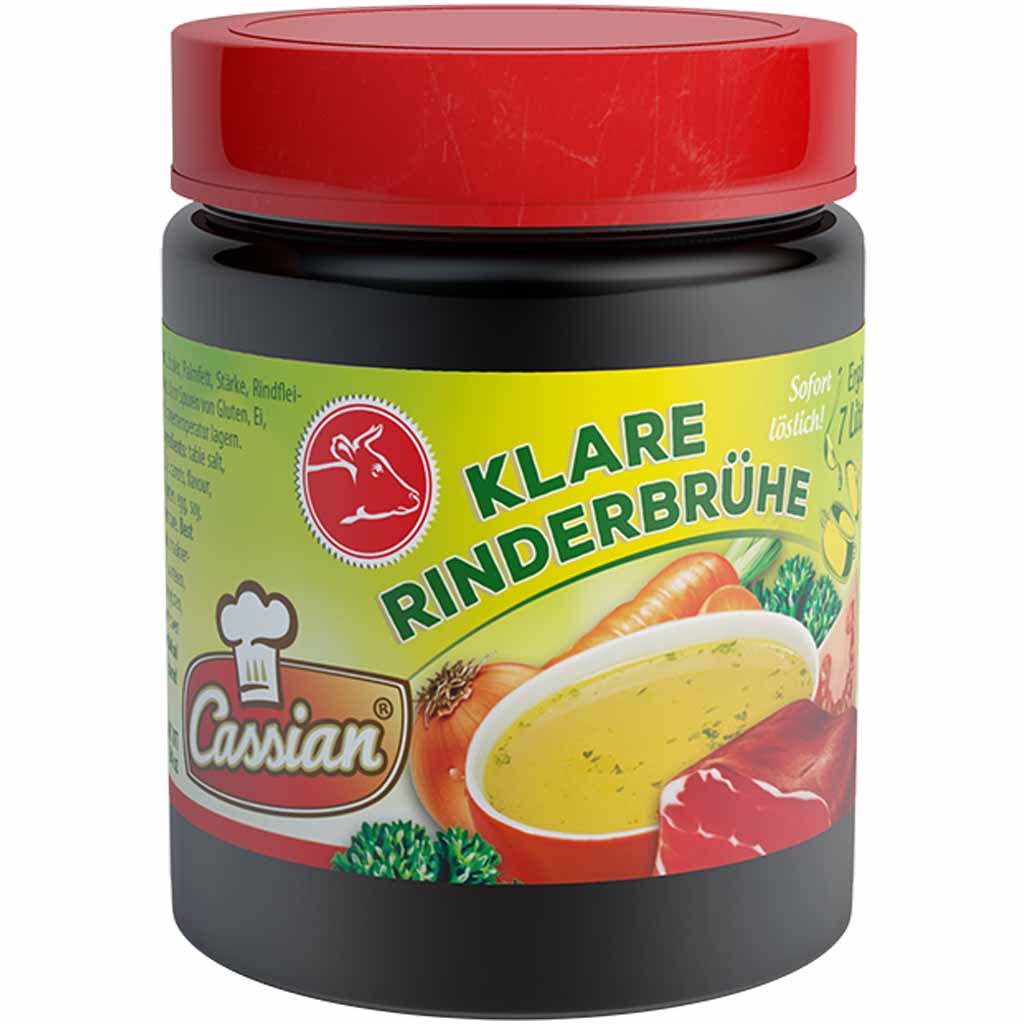 Cassian klare Rinderbrühe 140g