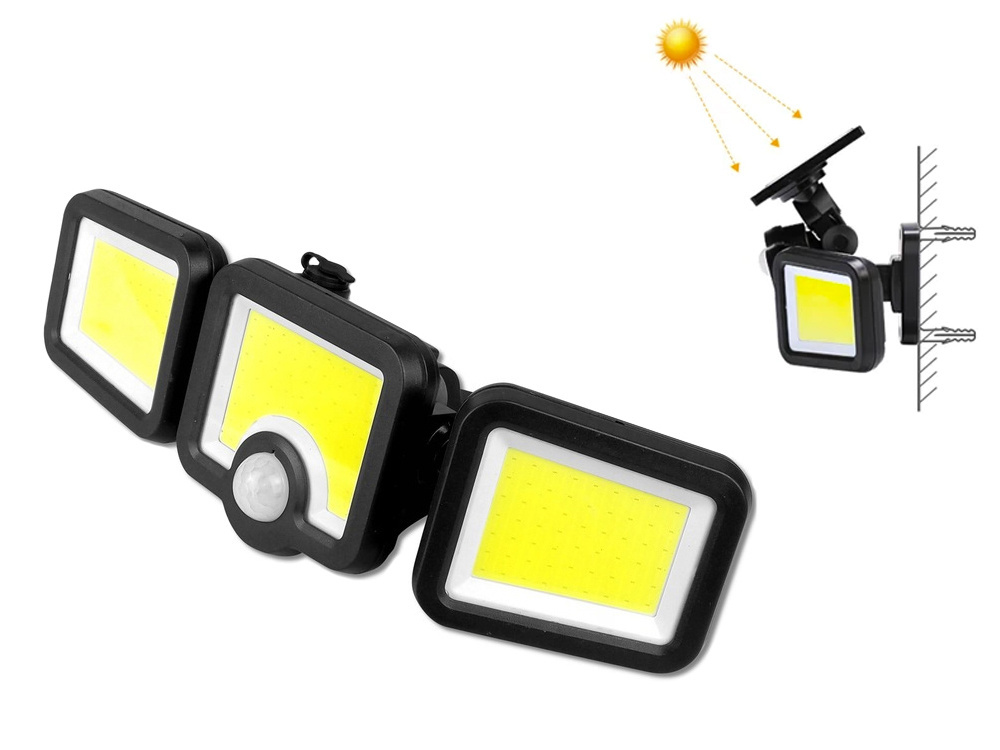 LED-Glühbirne, LED-Panel, Dämmerungssensor, Beleuchtung, Wandhalterung