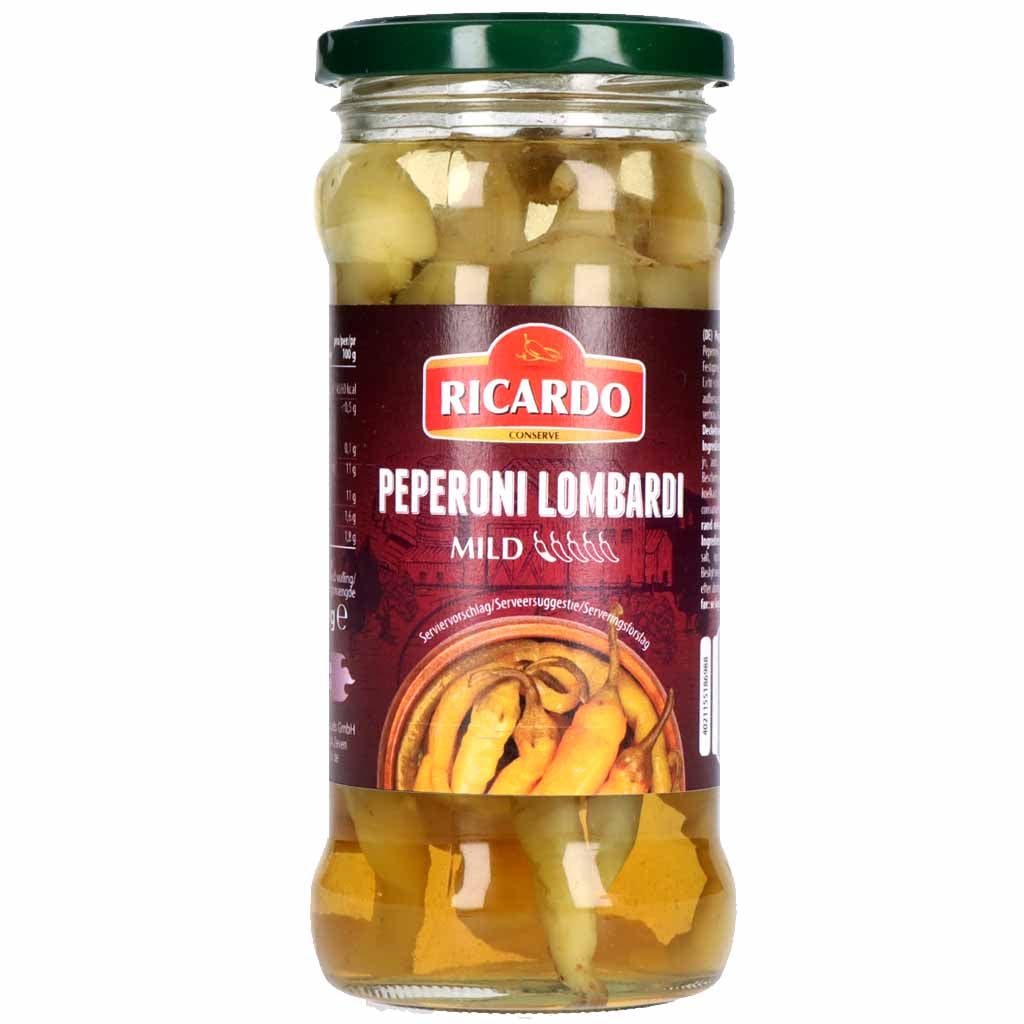 Ricardo Peperoni Lombardi mild 180g MHD 07.12.26