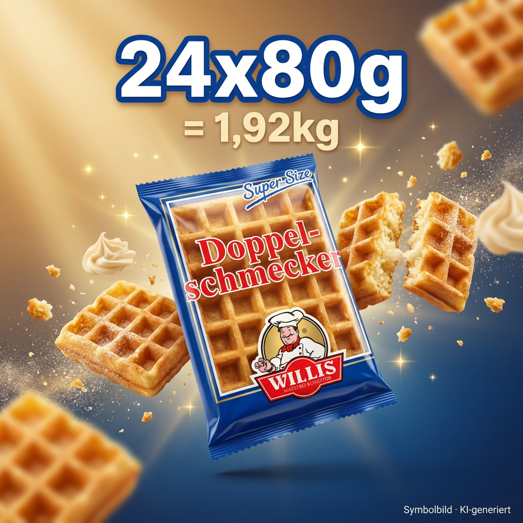 waffel, waffeln, doppelkeks, verpackung, willis