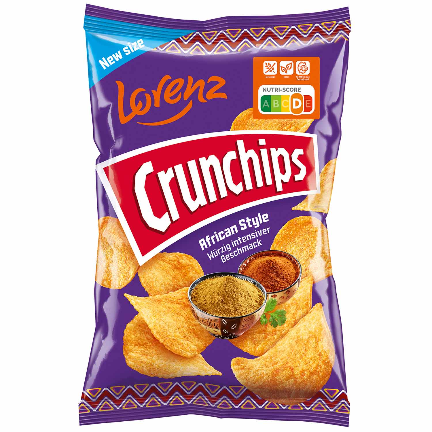 Lorenz Crunchips African Style 150g MHD 27.08.26