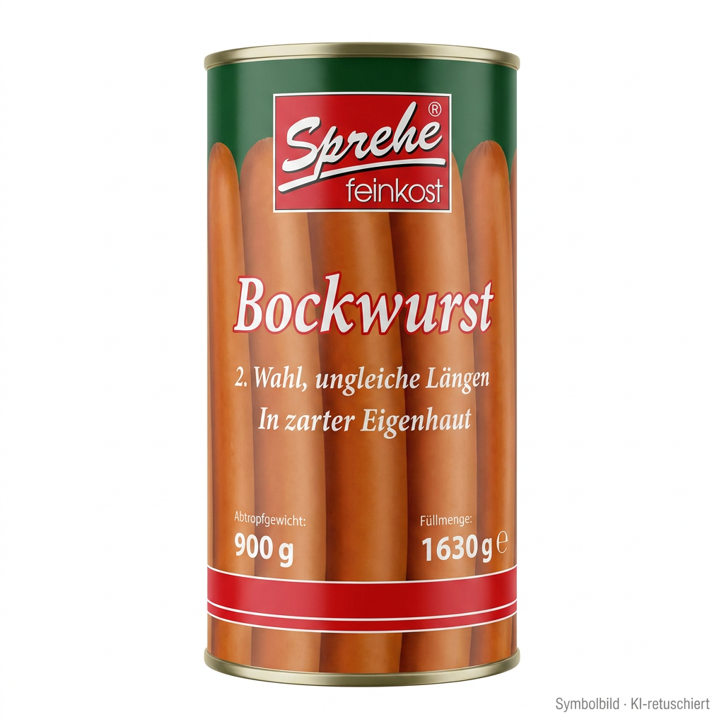 Wurst, Bockwurst, Konservendose, Feinkost, Ganzes Produkt