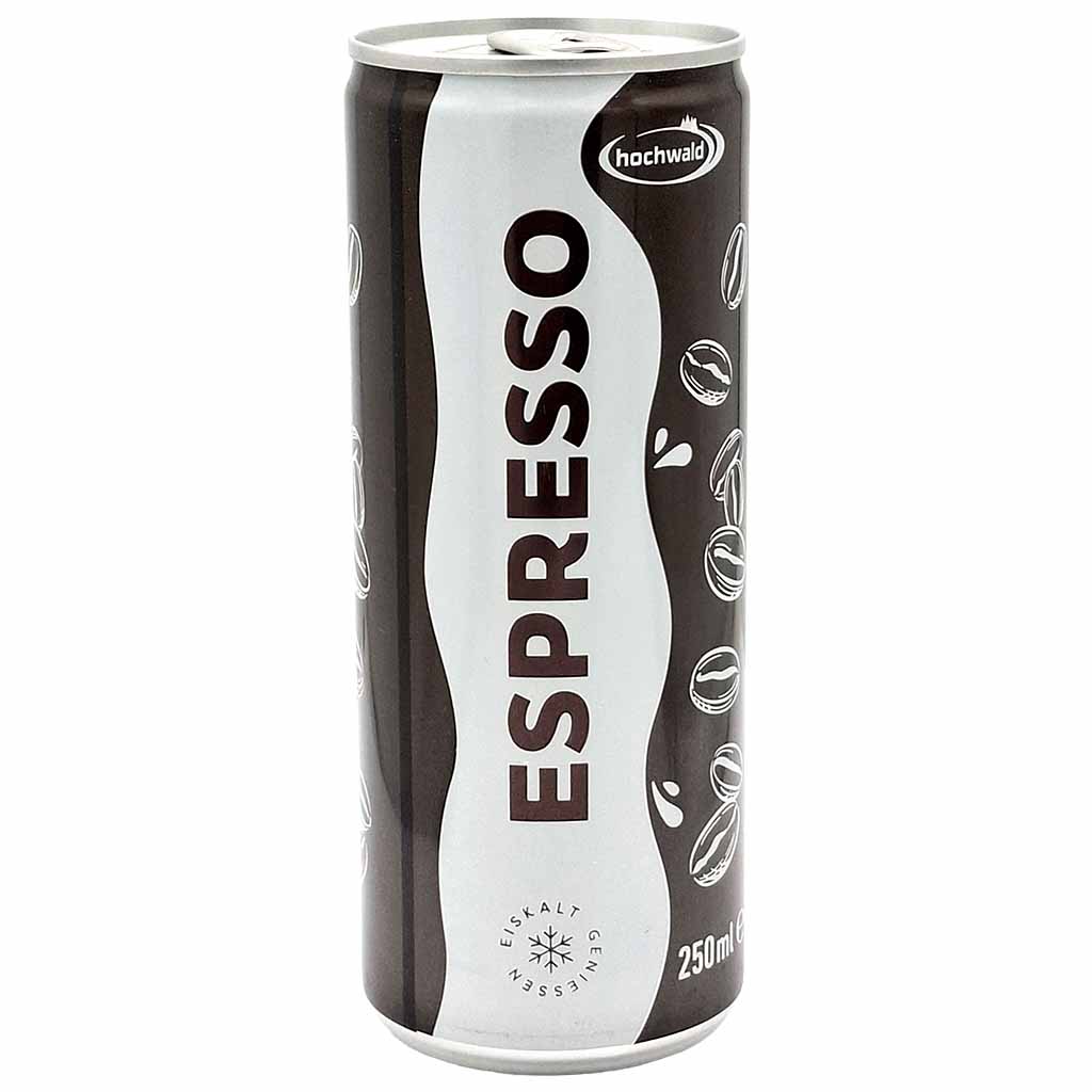 Kaffee, Energy-Drink, Dose, 250ml, Espresso