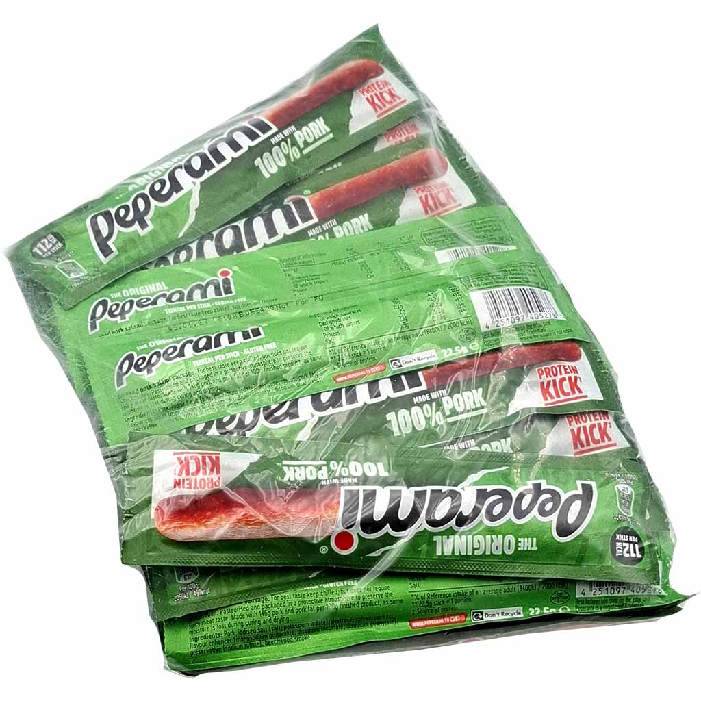 Wurst, Snack, Pepperoni, Paket, Grün