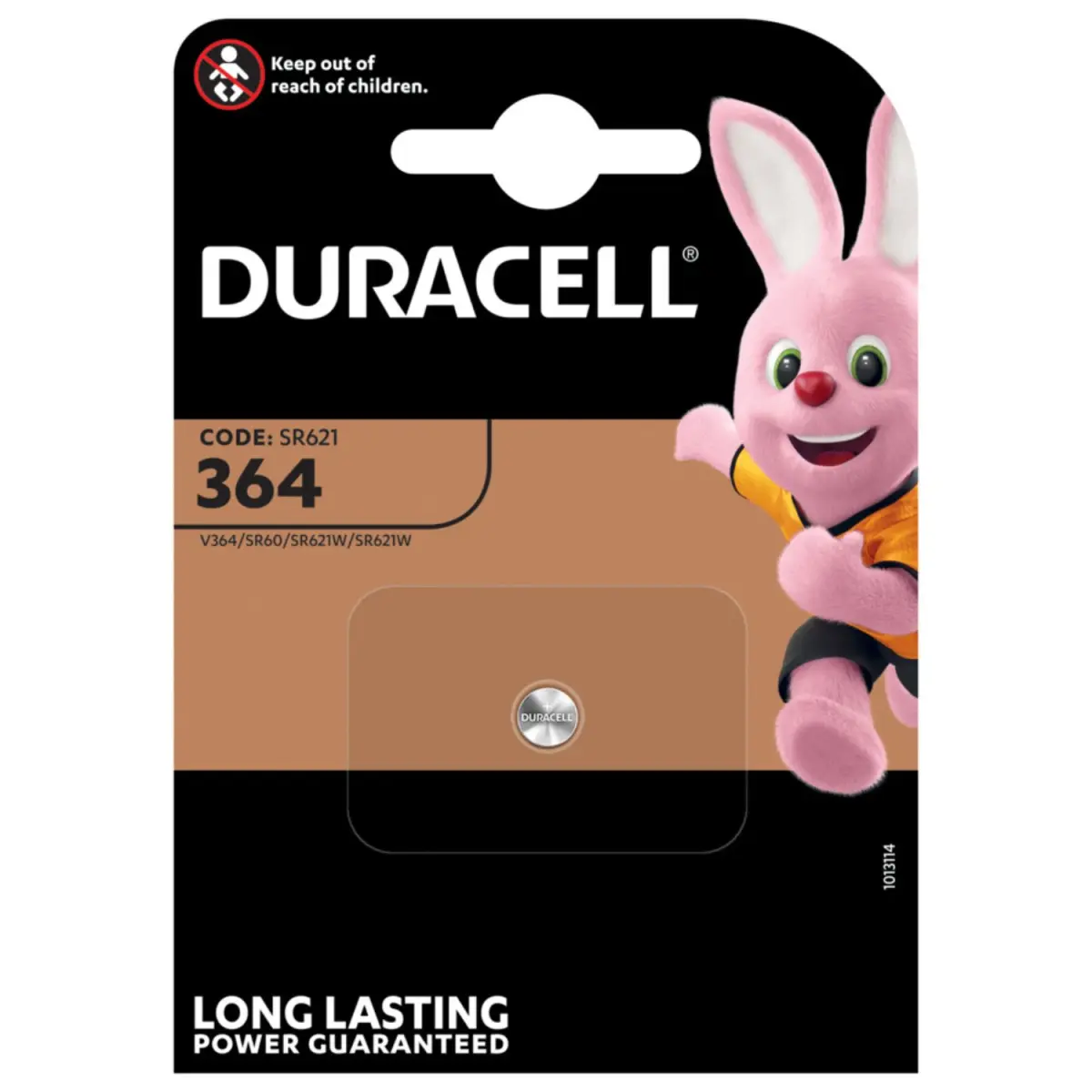 Duracell Silberoxid Knopfzelle SR60 / D364 / 621 Batterie 1,55 V – 1er Blister MHD 30.12.29