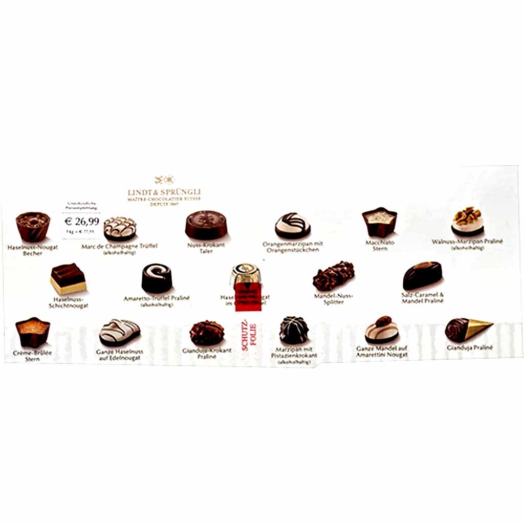 Schokoladenpralinen, Tafel-Schokolade, Dessertstückchen, Muster: Pralinen, Schokoladenmix