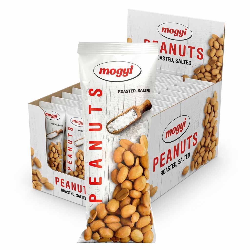 erdnüsse, geröstet, salzig, snack, verpackung