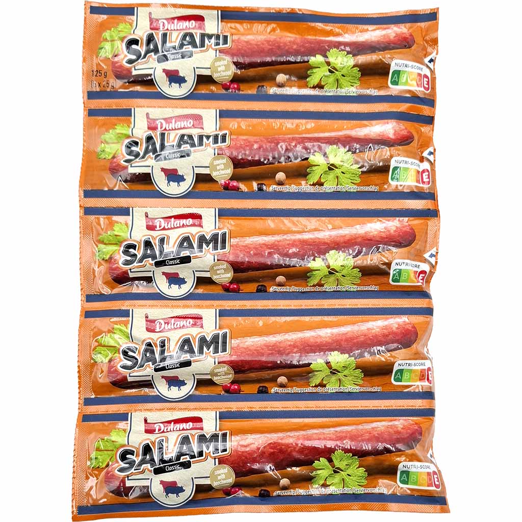 Wurst, Salami, Schnittwurst, Verpackung, Rohwurst