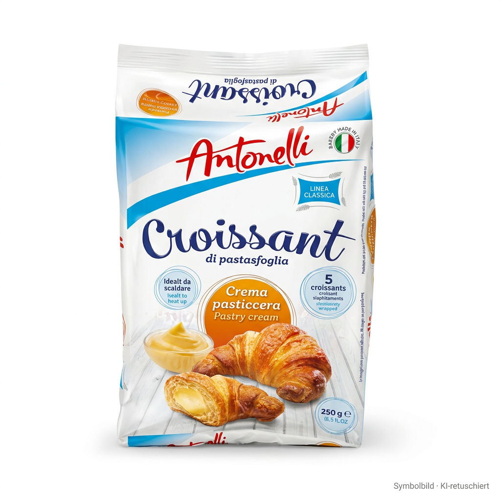 Croissant, Pastasfilo, Crema pasticcera, Pastagericht, 250 g