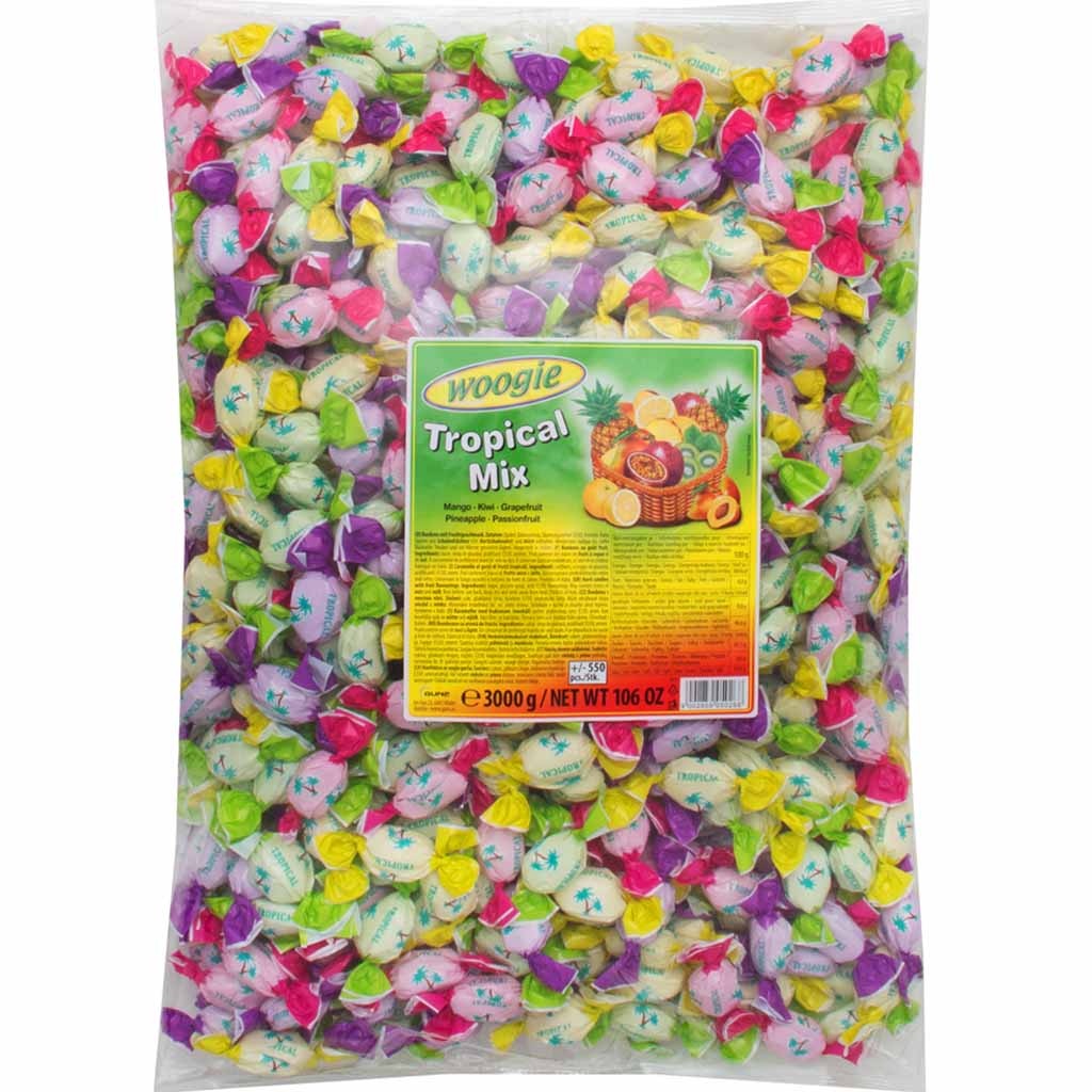 Woogie Bonbons Tropical Mix 3kg MHD 01.01.28