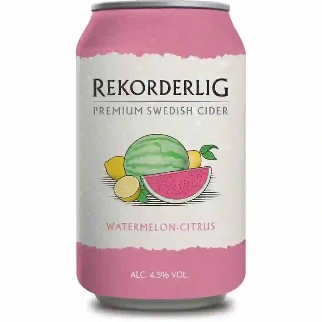 Cider, Wassermelone, Zitrus, Rosa Dose, Premium schwedischer Cider