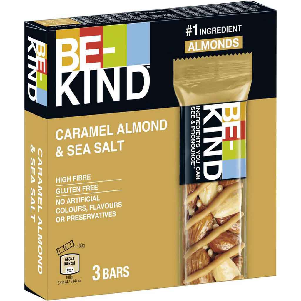 BE-KIND Caramel Almond & Sea Salt Nussriegel 3er 90g MHD 11.09.26