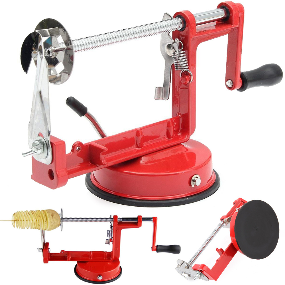 Kartoffelchipmaschine gedrehte Fritteuse