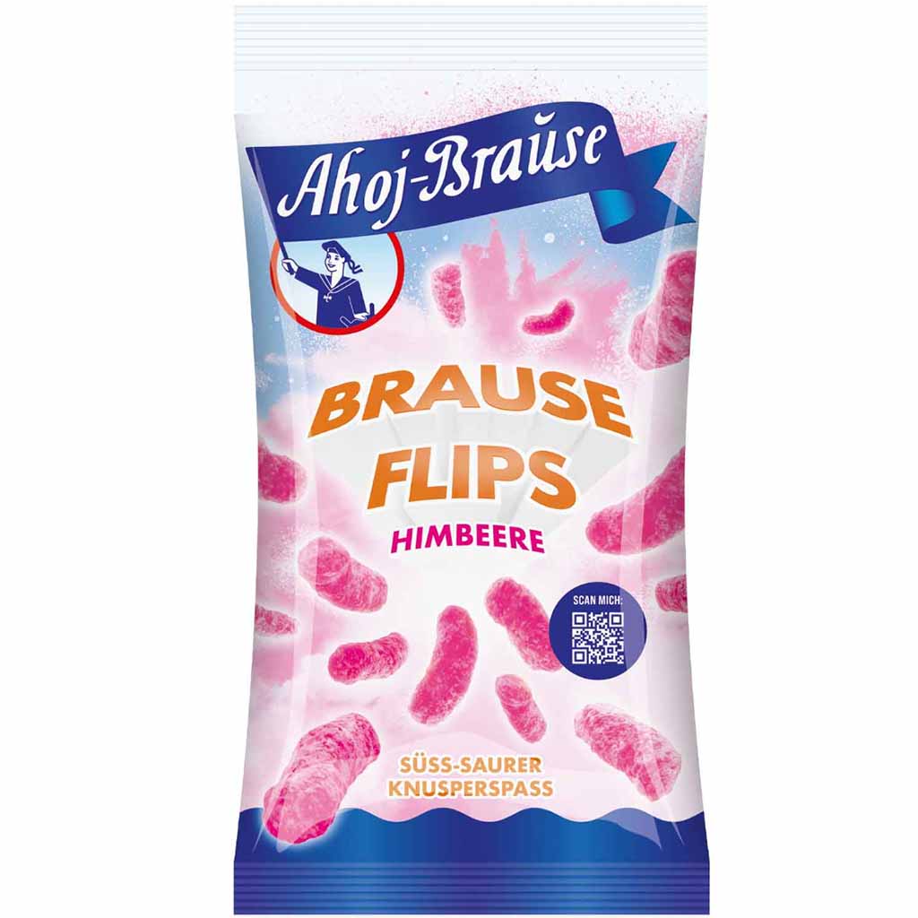 Ahoj-Brause Brause Flips Himbeere 60g