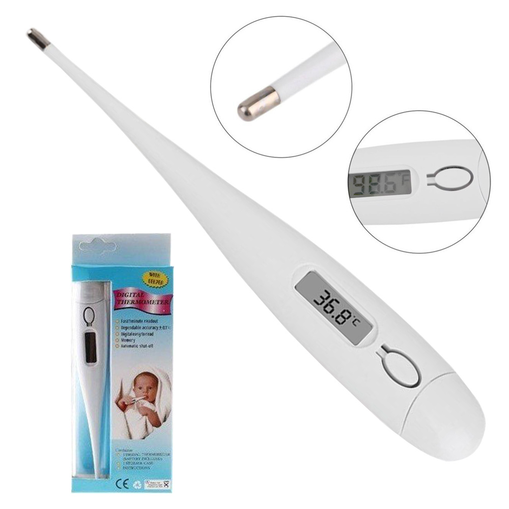 Elektronisches Fieberthermometer mit LCD-Digitalanzeige
