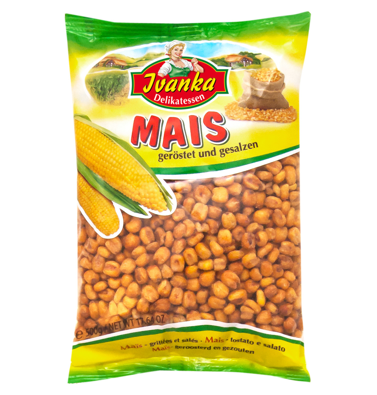 Ivanka Mais – geröstet und gesalzen 500g MHD 30.12.26