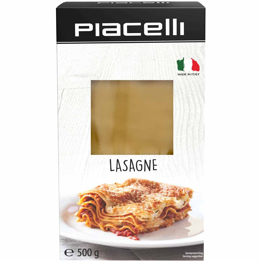 Piacelli Lasagne Blätter 500g MHD 20.06.28