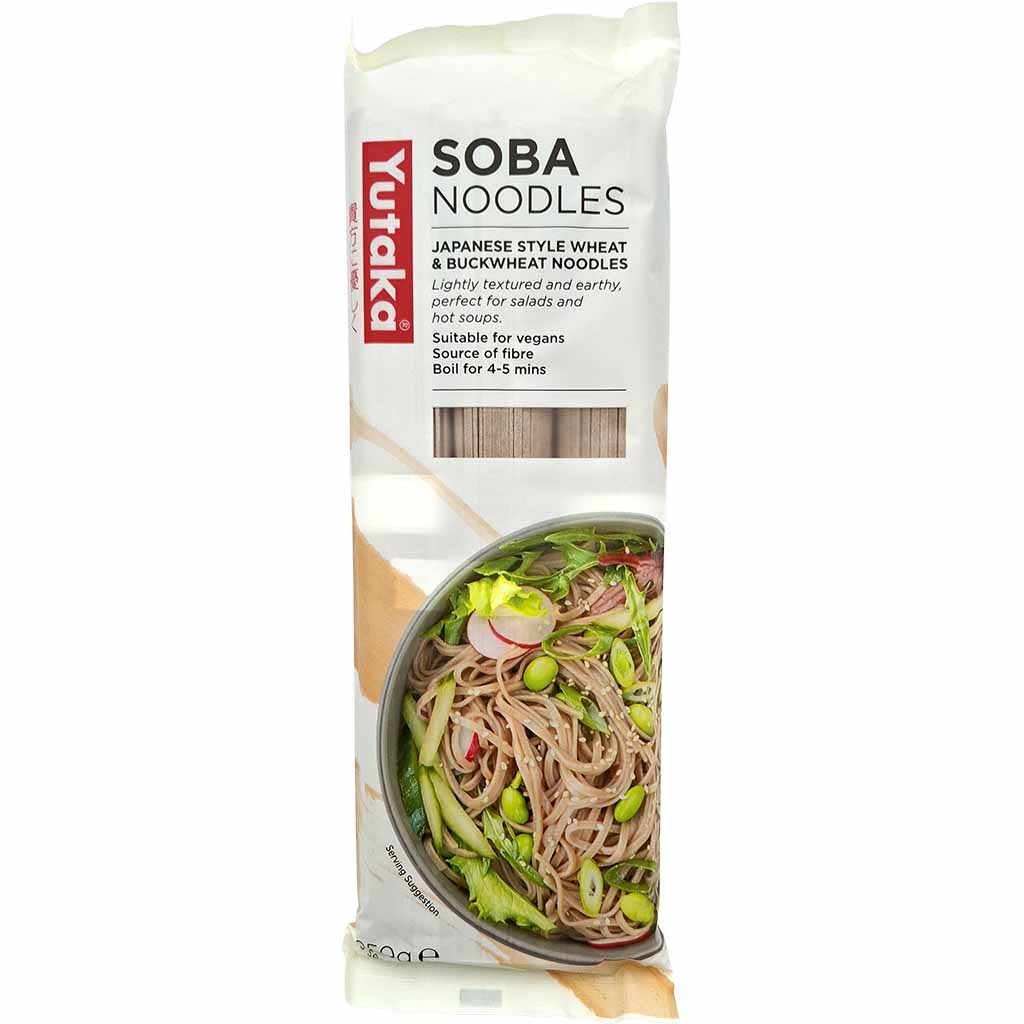 soba Nudeln, Buchweizennudeln, essbare Nudeln, vegetarisch, japanischer Stil