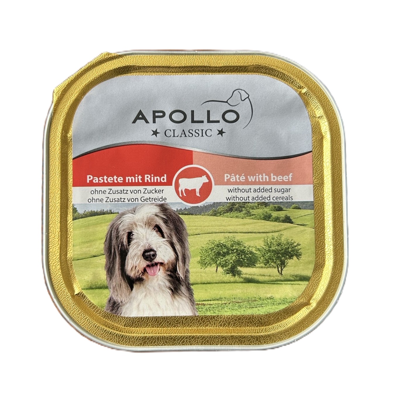 Pastete, Rind, Hunde-Nassfutter, Pastete mit Rind, Beef Pâté