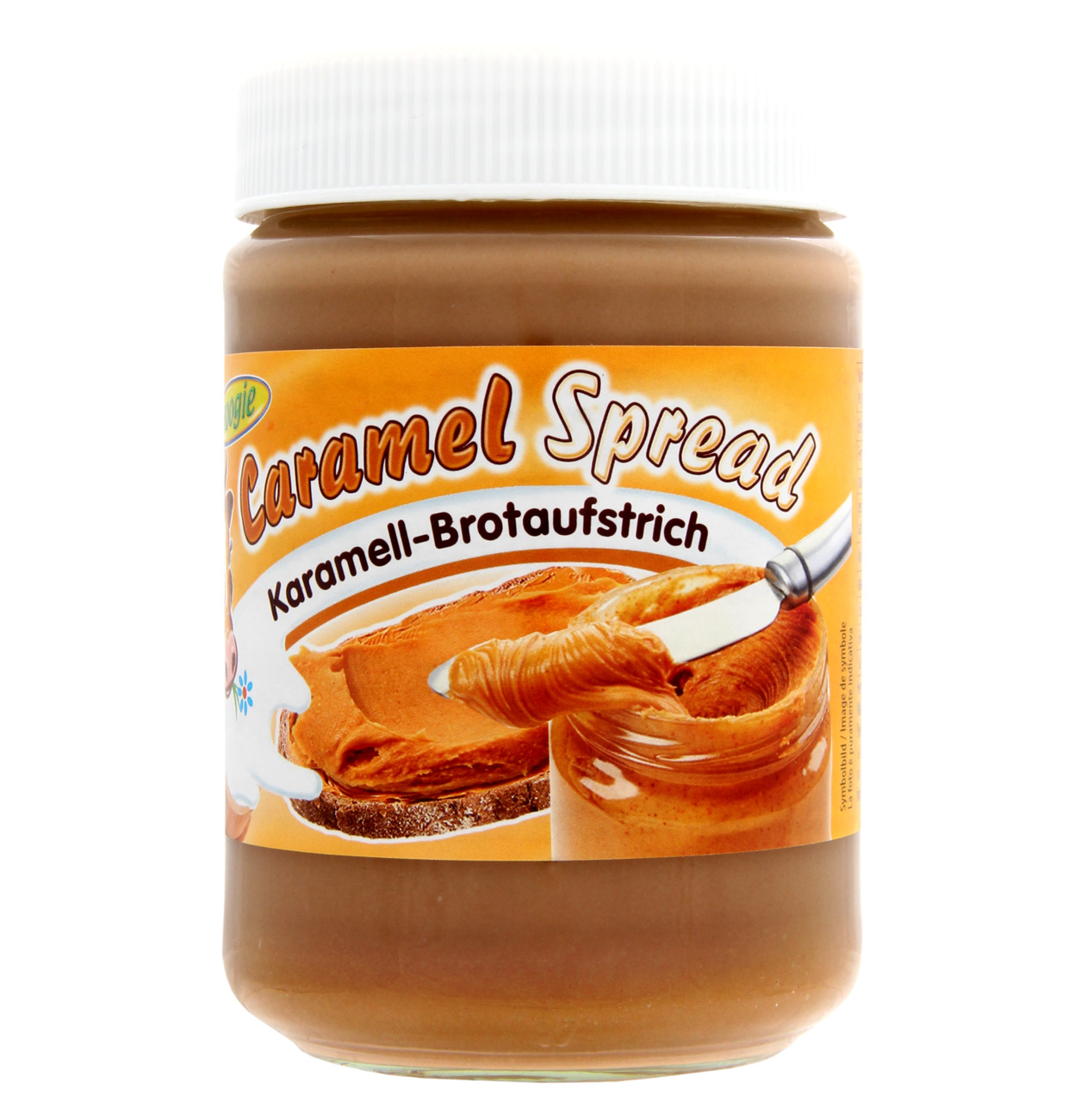 Woogie Karamell Brotaufstrich 400g MHD 26.08.27