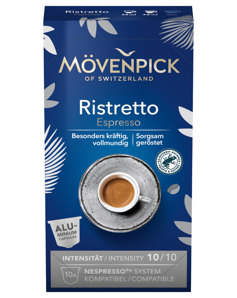 Ristretto, Espresso, Kaffee, Aluminiumkapseln, Intensität-10/10
