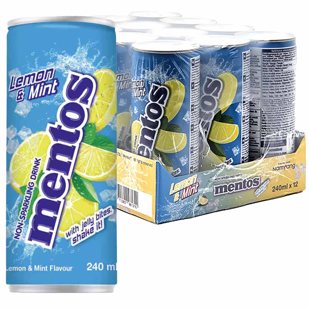 Limonen-Minz, Limon Mint, Limonadendose, Minze, Kohlensäurehaltiges Getränk