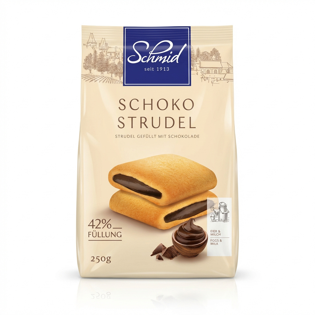 Schmid Schoko Strudel 250g