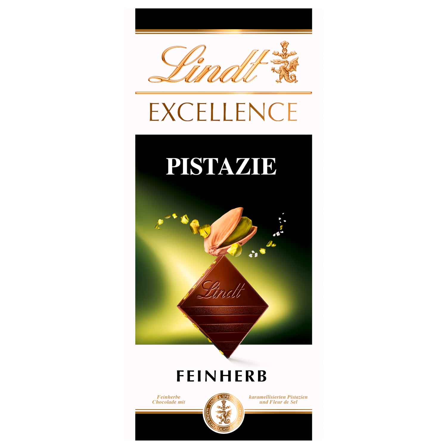 Lindt EXCELLENCE Pistazie Feinherb Tafel 100g MHD 30.11.26