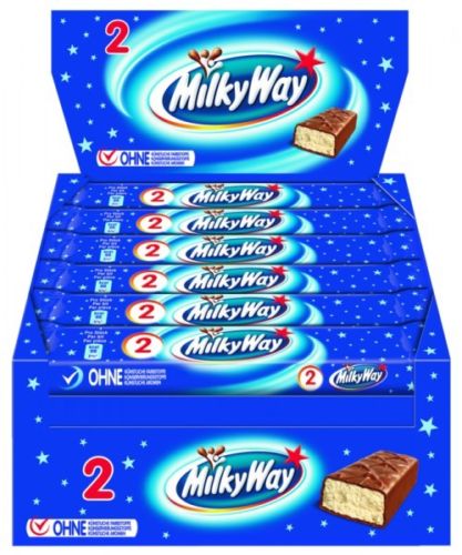 Milky Way Doppelriegel 30x 43g = 1290g MHD 13.12.26