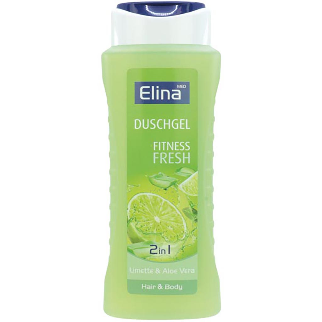 Duschgel, Fitness, Limette, Aloe Vera, Hair & Body