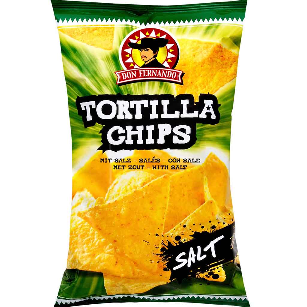 Don Fernando Tortilla Chips mit Salz 200g MHD 29.11.26