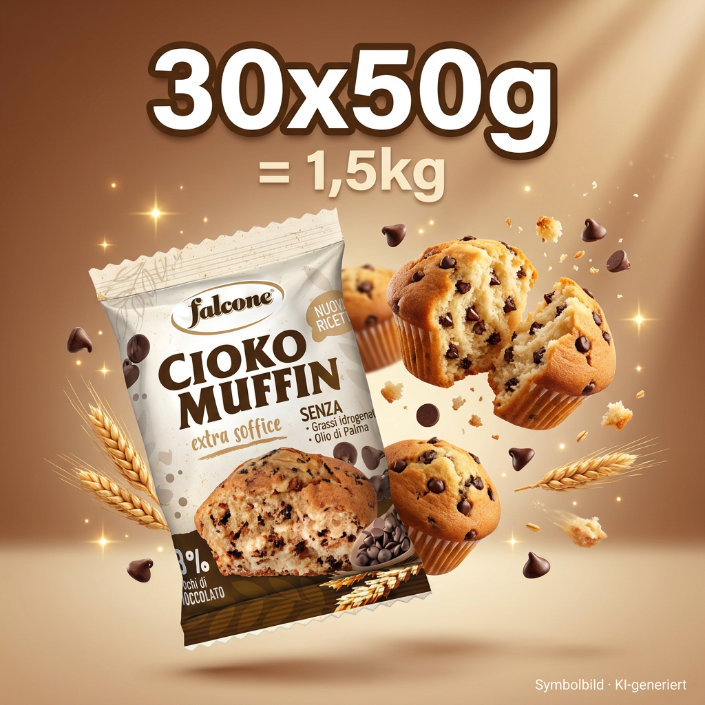 Muffin, Schoko, Backmischung, Trockenware, Süßware