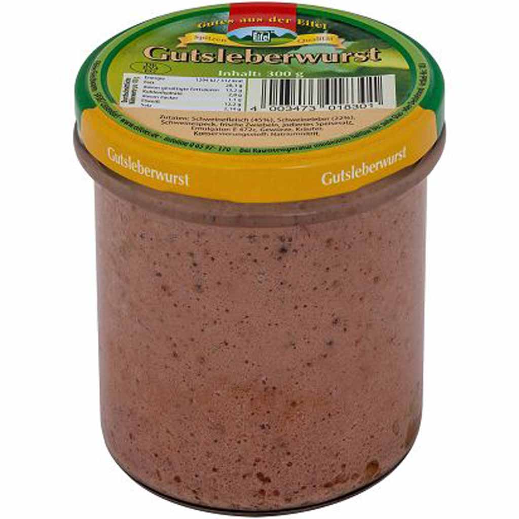 Gutes aus der Eifel Gutsleberwurst 300g Gutes aus der Eifel Gutsleberwurst 300g