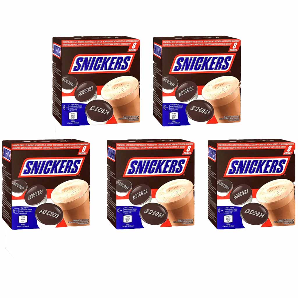 Snickers Dolce Gusto Kapseln 5x120g = 600g MHD 30.10.27