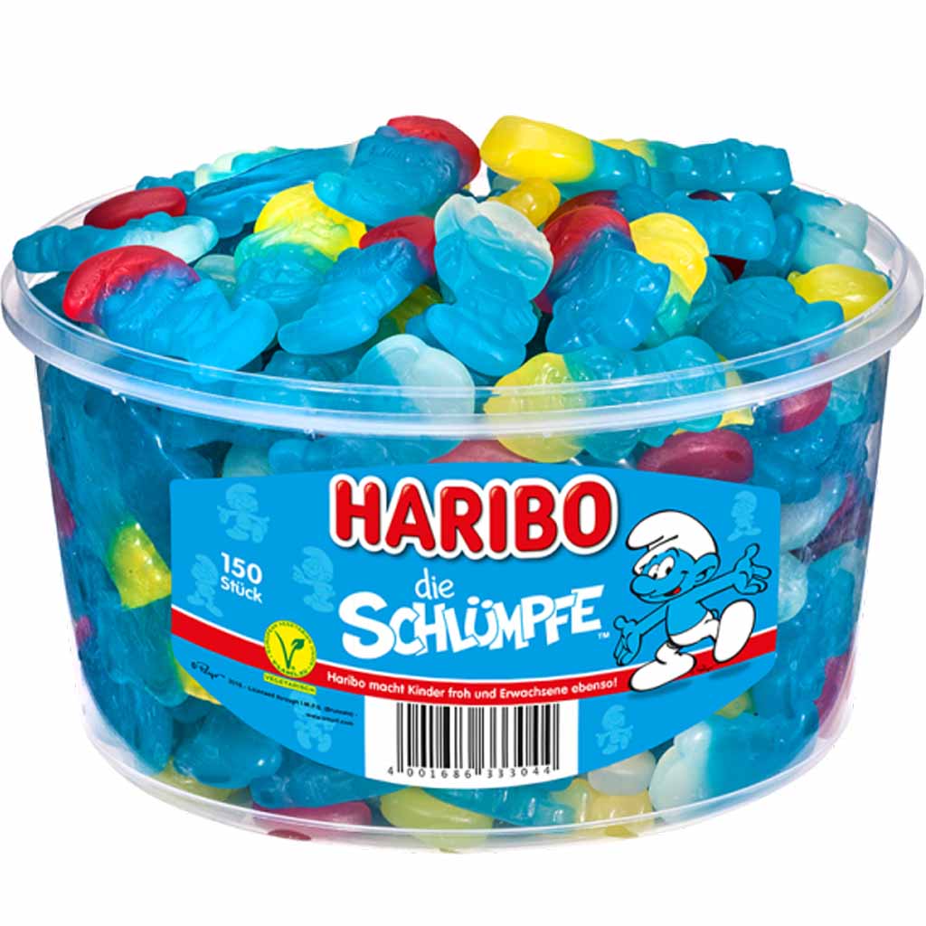 Haribo Die Schlümpfe 150er 1350g